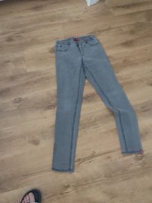 EDC Grey Denim Jeggings Size 10