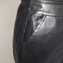 Pull and Bear black faux leather dress size M uk8-10 Image 4