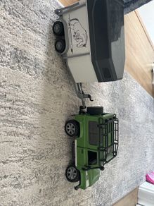 toy Land Rover horse carrier auv