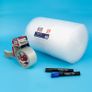 Lightweight Protective Bubble Cushioning Wrap for Packaging and Mailing, Small Air Bubbles, 300mm x 20m Roll, Clear for Packing or Storage Boxes Image 3