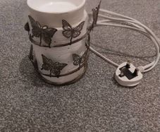 Electric wax melt burner