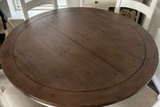 Solid wood reclaimed table