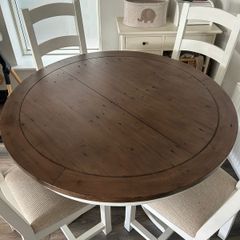 Solid wood reclaimed table