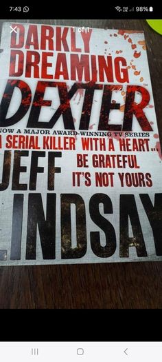 Dexter book