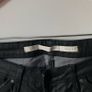Part Two Wax Coated Black Biker Jeans Short Size UK 12 (Fits like UK 10) Image 3
