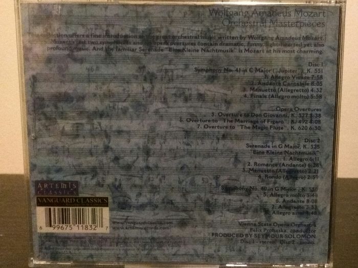 Wolfgang Amadeus Mozart Concertos pour piano 2 CD Album
