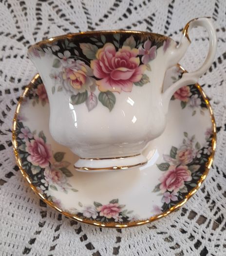 Royal Albert "Concerto " cup and saucer