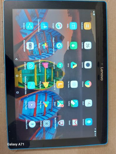 Lenovo 10.1 inch Tablet, Model TB-X103F, 16GB, Blue Back, and in excellent cosmetic condition