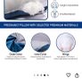 Maternity / Posture Pillow for Sleeping 55 Inches U-Shape Full Body Pillow Support - for Back, HIPS, Legs with Removable Washable Velvet Cover Image 6
