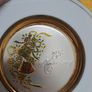 25th Wedding anniversary gift plate 24 kt gold Image 3