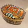 Gilt trinket dish 2001 Pompeii edition, collectable,  D18 post 6e Image 7