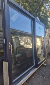 Triple glazed Alu -clad sliding door