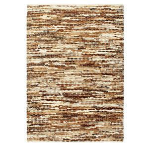 Rug Genuine Hair-on Leather 120x170 cm Brown/White