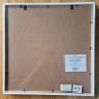 White deep wooden frame with glass Image 2