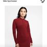 Nike long sleeve 1/4 zip dress Image 5