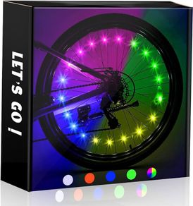 NEW SALE | 2 Tyre Pack High Brightness LED Bike Wheel Accessories Outdoor Toys for Boys Girls Waterproof