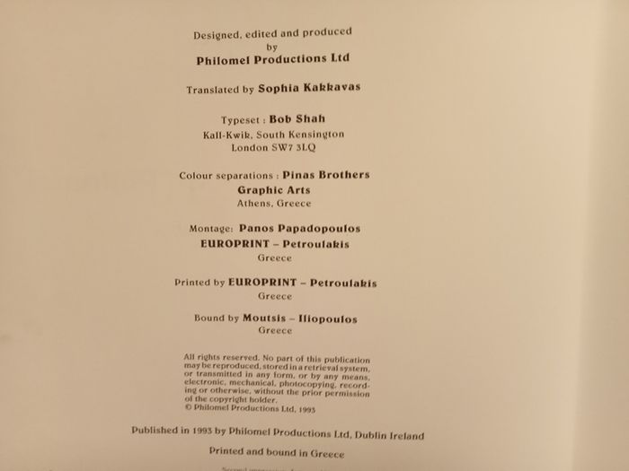 Philomel : A Modern Greek Fable