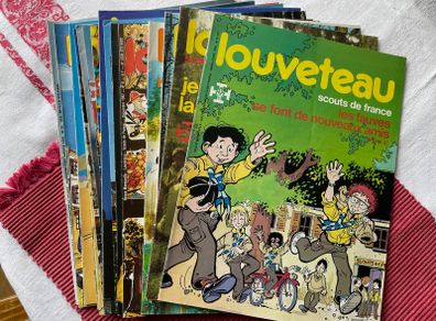 Louveteau- Scouts de France- magazine from the 1980's