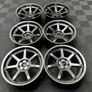 18" Inch Strom DS15 Drift Alloy Wheels 5x114.3 Nissan silvia skyline RX7 MX5 R32 R33 lexus IS200 Image 2