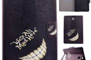Card Slot Pattern Leather Case Folio Stand Cover For Galaxy Tab A T350