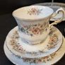 PARAGON "Meadowvale" Fine Bone China 2 Teacup Trio and a Cake Stand Image 5