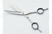 6" Curved Slide Cut Slicing High Quality Hairdressing / Barber Scissors