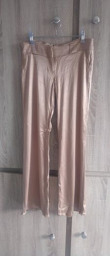 Satin Look trousers   size small worn once