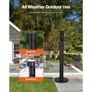 Cigarette Butt Receptacle, Commercial Cylinder Cigarette Butt Container, Freestanding and Weatherproof Outdoor Cigarette Butt Disposal for Garden Image 6