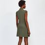 Karen Millen Mini Dress Khaki Image 2