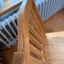 Solid Oak Dining Chairs Image 4