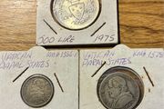Silver Vatican coins