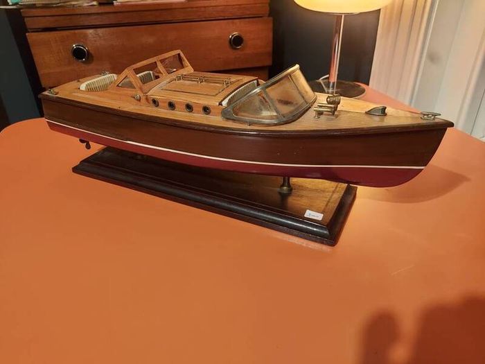 Riva Model Boat on stand