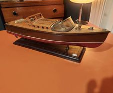 Riva Model Boat on stand