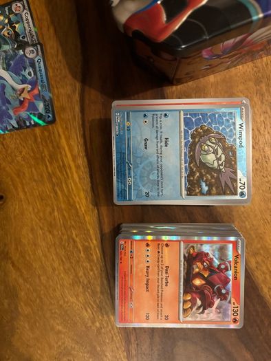 Paldean Fates/Scarlet & Violet Base Set Pokemon TCG Bundle C/W Slashing Legends Promotional Tin