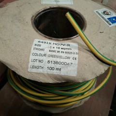 1x 10 square mm earth cable roll