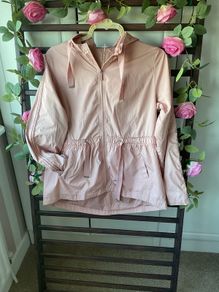 jacket Bnwt size medium windbreaker jacket dusky pink attrait brand