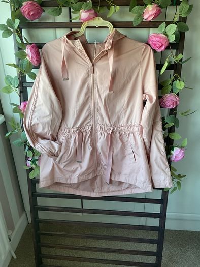 jacket Bnwt size medium windbreaker jacket dusky pink attrait brand