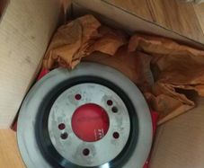 Kia Hyundai 5x114.3 brand new rear brake disks TRW  (pair) DF7953