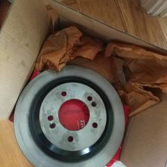 Kia Hyundai 5x114.3 brand new rear brake disks TRW  (pair) DF7953