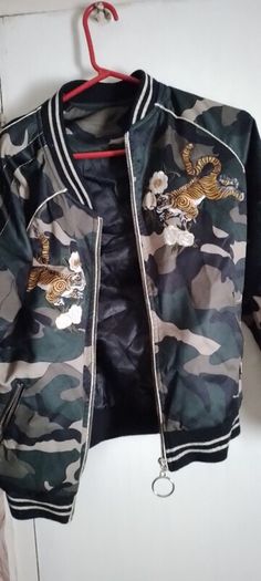 jacket bomber style ELLI white
