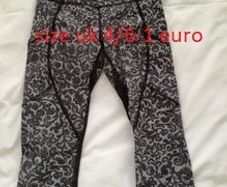 3/4 Sport leggings size UK 4/6
