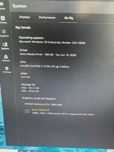 Custom i7 game pc