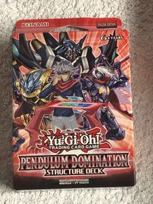 Yu-Gi-Oh Pendulum Domination Structure Deck brand new and sealed