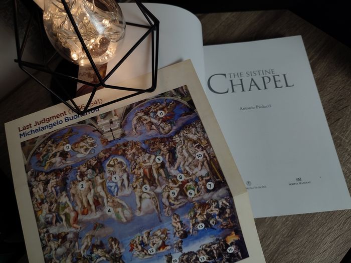 The Sistine Chapel ! Beautiful Illustartions ! 2017 ! by Scripta Maneant !