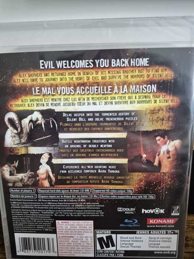 Silent Hill Homecoming PS3 - NEW - SEALED