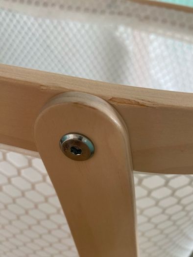 Ikea Alksvard Bassinet and mattress