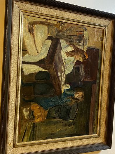 painting  signed  N Harrington