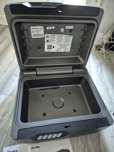 MASTER LOCK Certified Fire and Waterproof Safe Box with Digital Combination