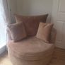 large cornor sofa with cuddle chair Image 4