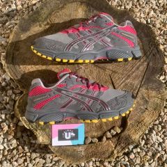 Premium Asics Gel Wolf Grey Suede Purple Neon